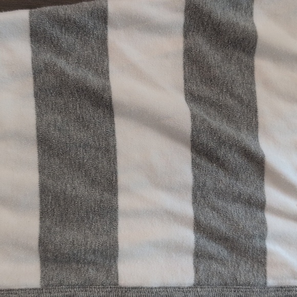 Burt's Bees L Gray Striped Sleep Sack 0.5 TOG - Picture 5 of 6